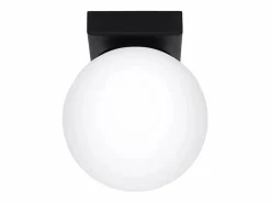 Discount Lámparas de techo Zynfi moderno de acero/vidrio - 1 fuentes luminosas 3000K - L.12 x A.14,5 cm - Plafón