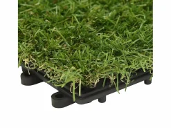 Losetas de césped artificial 11 uds 30x30 cm Césped Artificial