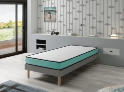 Outlet Dormissimo LOT 2x colchones de espuma 90x190 PROMO CONFORT - ALTURA 14 CM - Acolchado super suave - Juvenil - ideal para camas nido