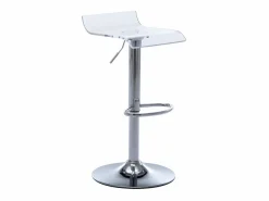 Discount Vente-unique Lote 2 taburetes bar OLIVIER Acrílico Transparente