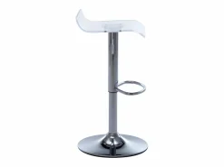 Discount Vente-unique Lote 2 taburetes bar OLIVIER Acrílico Transparente