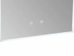 OZAIA Lote de 2 espejos de baño en arco antivaho con luces LED, Ancho 50 cm, ARCADI