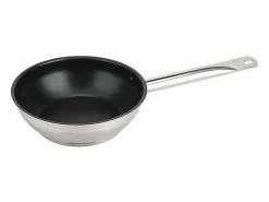 Baumalu Lote de 3 sartenes Gastronomie de acero inoxidable - 20 / 24 / 28 cm