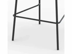 Online Rendez-Vous Déco Lote de 2 sillas para isla central de tela claro 67 cm - Victoria Gris