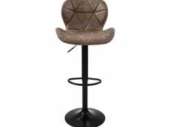 ML-DESIGN Lote de 2 taburetes de bar Taburete regulable en altura Taburete de bar Taburete