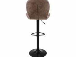 ML-DESIGN Lote de 2 taburetes de bar Taburete regulable en altura Taburete de bar Taburete
