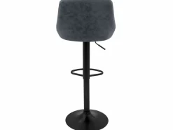 ML-DESIGN Lote de 2 taburetes de bar Taburete de bar giratorio regulable en altura Taburet