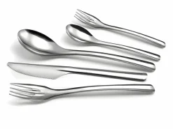 Sale Lote de 48 tenedores para pasteles/tapas reutilizables y reciclables Slim2 de Cubierto