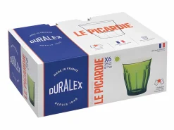 Hot Duralex Lote de 6 Vasos Picardie Jungle 25 cl Verde