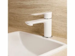 Best Essebagno Lover grifo mezclador cromado para lavabo Blanco