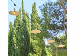 Online Lumisky Luces solares de cadena híbridas 6M VINTY Gris