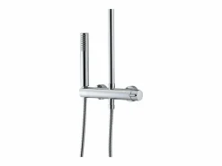 Clearance Luisa Columna de ducha mecánica cromada Columna De Ducha