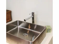 Luisa mezclador alto de lavabo cromado Grifo