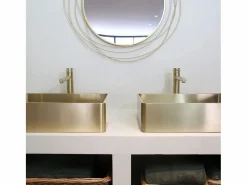 Sale Luisa mezclador de lavabo alto oro cepillado Grifo
