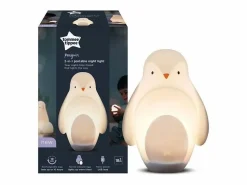 Outlet Luz nocturna portátil 2 en 1 Grobrite Pingüino de THE GRO COMPANY – Luz suave y portátil para niños Mueble De Bebé