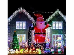 New 100M 600 LED Guirlande lumineuse Carnaval Mariage Extérieur Intérieur Jardin Éclairage, Multicolore Guirnalda Luminosa