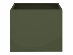 Outlet Maceta para Jardín | Jardinera | Macetero oliva 50 x 32 x 40 cm Verde