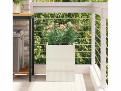 Discount Maceta para Jardín | Jardinera | Macetero Acero galvanizado Macetero