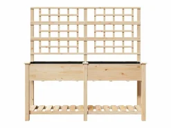 Maceta para Jardín | Jardinera | Macetero con estante 161 x 46 x 152.5 cm Jardinera