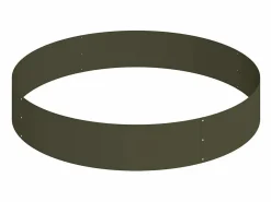 Clearance Maceta para Jardín | Jardinera | Macetero oliva 120 x 120 x 20 cm Acero Verde