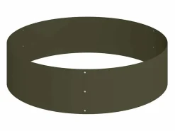Clearance Maceta para Jardín | Jardinera | Macetero oliva 120 x 120 x 20 cm Acero Verde