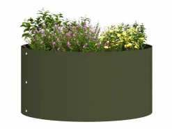 Sale Maceta para Jardín | Jardinera | Macetero oliva 40 x 40 x 20 cm Acero Macetero