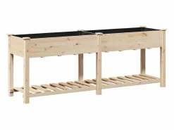 Sale Maceta para Jardín | Jardinera | Macetero con estante 203 x 53 x 76.5 cm Jardinera