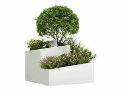 Maceta para Jardín | Jardinera | Macetero 60 x 60 x 50 cm Acero