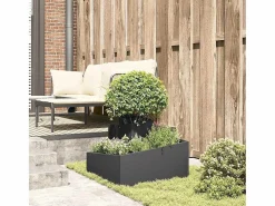 Online Maceta para Jardín | Jardinera | Macetero 60 x 60 x 50 cm Acero Macetero