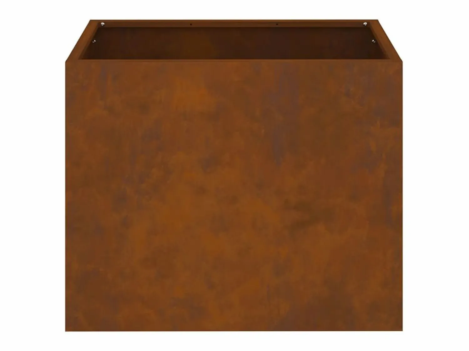 Online Maceta para Jardín | Jardinera | Macetero Marrón 50 x 32 x 40 cm Acero Envejecido Marru00f3n