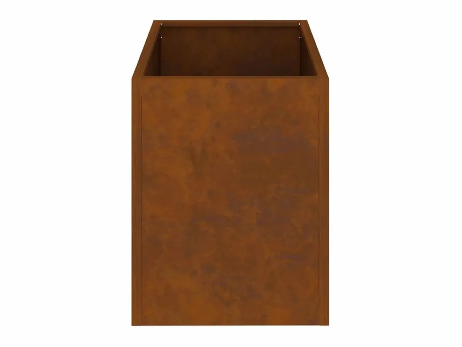 Online Maceta para Jardín | Jardinera | Macetero Marrón 50 x 32 x 40 cm Acero Envejecido Marru00f3n