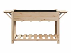 Maceta para Jardín | Jardinera | Macetero con estante 155 x 59 x 76.5 cm