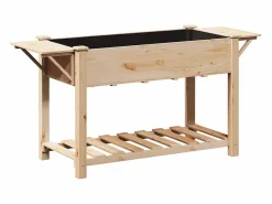 Maceta para Jardín | Jardinera | Macetero con estante 155 x 59 x 76.5 cm