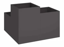 Maceta para Jardín | Jardinera | Macetero 80 x 80 x 60 cm Acero