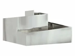 Clearance Maceta para Jardín | Jardinera | Macetero 80 x 80 x 50 cm Acero galvanizado Macetero