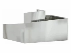 Clearance Maceta para Jardín | Jardinera | Macetero 80 x 80 x 50 cm Acero galvanizado Macetero