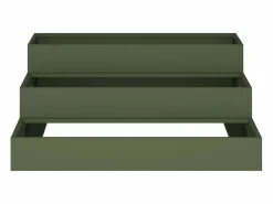 Clearance Maceta para Jardín | Jardinera | Macetero oliva 90 x 90 x 35 cm Acero Macetero