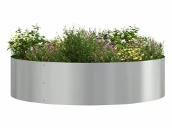 Maceta para Jardín | Jardinera | Macetero 80 x 80 x 20 cm Acero galvanizado