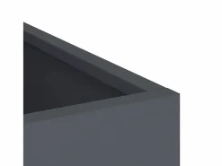 Best Maceta para Jardín | Jardinera | Macetero Antracita Acero laminado en frío Macetero