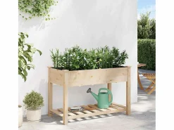 Sale Maceta para Jardín | Jardinera | Macetero con estante 115 x 59 x 76.5 cm Jardinera