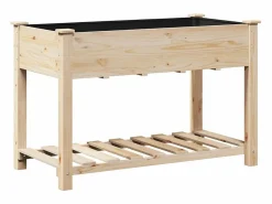 Sale Maceta para Jardín | Jardinera | Macetero con estante 115 x 59 x 76.5 cm Jardinera