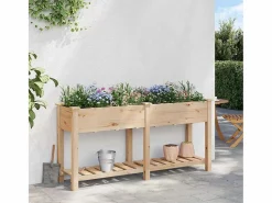 Discount Maceta para Jardín | Jardinera | Macetero con estante 161.5 x 45 x 76.5 cm Jardinera