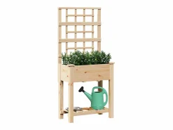 Hot Maceta para Jardín | Jardinera | Macetero con estante 71 x 38 x 152 cm Macetero