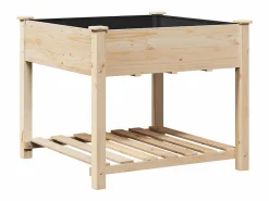 Hot Maceta para Jardín | Jardinera | Macetero con estante 90 x 90 x 76.5 cm Jardinera