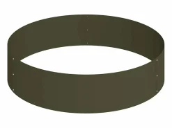 Hot Maceta para Jardín | Jardinera | Macetero oliva 90 x 90 x 20 cm Acero Macetero