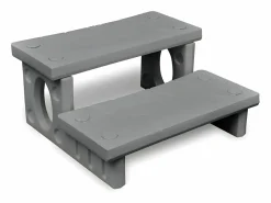 Discount Maison Exclusive Escalones para bañera de hiromasaje Accesorio Piscina