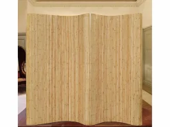 Discount Mampara de bambú 250 x 165 cm Natural Beige