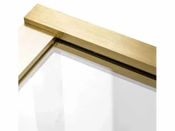 Rea Mampara De Baño Elegant 70 Brush Gold