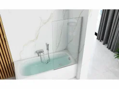 Clearance Mampara De Baño Lagos 80 Chrome Mampara De Bañera