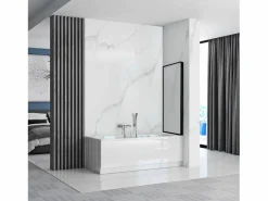 Rea Mampara De Baño Lagos 70 Black